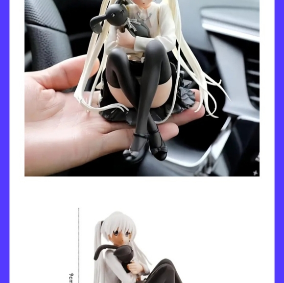 HOLD THE RABBIT DOME GIRL - Picture 4 of 5